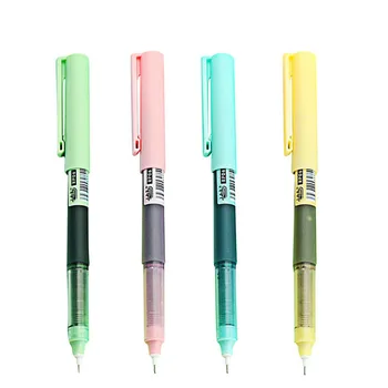 0.5 mm כתיבה 4 צבעים ג ' ל עטים RP06 ייבוש מהיר דיו שחור המשרד אביזרים ציור Kawaii כלי כתיבה ציוד לבית ספר