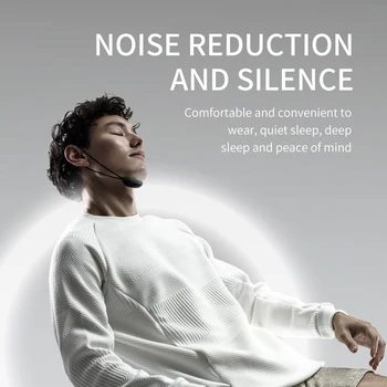 2023 חכם נגד נחירות מכשיר EMS דופק להפסיק לנחור נייד נוח לישון טוב להפסיק לנחור הבריאות דום נשימה בשינה סיוע USB