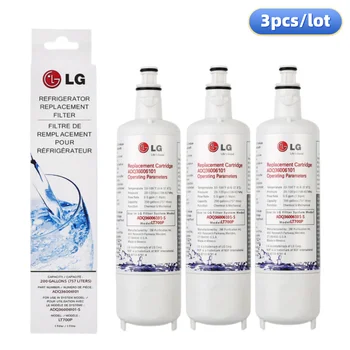 3 חבילת LG LT700P מקרר מים החלפת מסנן עבור ADQ36006101, ADQ36006102,ADQ75795103,RWF1200A,קנמור 9690,