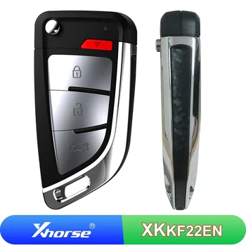 5 יח '/הרבה XKKF22EN Xhorse חאבייר קוצ ' הר קווית מרחוק מפתח VVDI מפתח הרכב 3 כפתורי+1 אוניברסלי לרכב מפתח VVDI מפתח כלי