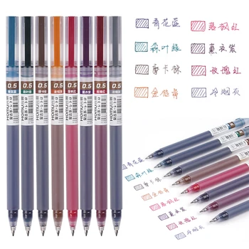 8 יח קיבולת גבוהה בצבע ג 'ל עטים להגדיר Kawaii 0.5 מ