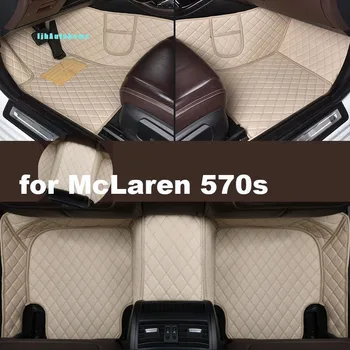 Autohome המכונית מחצלות עבור מקלארן 570s 2016-2019 שנה גרסה משודרגת רגל קוצ ' ה שטיחים אביזרים