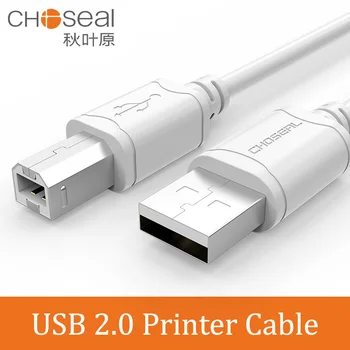 CHOSEAL מדפסת USB כבל USB A ל-B 2.0 A זכר ל-B-זכר כבל מדפסת HP Canon דל של Lexmark, Epson USB 2.0 כבל המדפסת