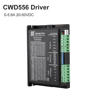 CWD556 סרוו דיגיטלי נהג 2-שלב Microstepper 0-5.6 20 50VDC על Nema34 מנוע / Nema 23 מנוע