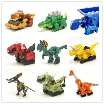 Dinotrux דינוזאור משאית נשלף דינוזאור מכונית צעצוע מיני מודלים חדשים של ילדים מתנות צעצועים דינוזאור דגמי מיני הילד צעצועים