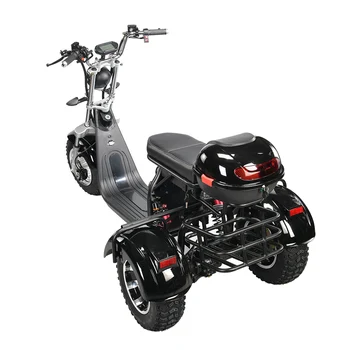 eHoodax Motocicleta Electrica 1500w3000w מתח גבוה 45km/h מהר ארוך טווח למבוגרים תלת אופן 3 גלגל אופניים חשמליים אופנים אופנוע