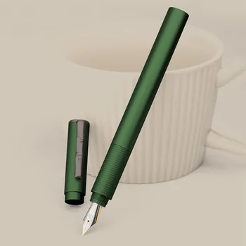 Hongdian H3 אלומיניום סגסוגת מתכת עט נובע במבוק יפה קליפ אירידיום EF 0.38 מ 