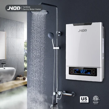 JNOD Tankless מים חשמלי תנור חימום חשמלי רומן מודרני עיצוב חדר האמבטיה מיידית דוד חשמלי