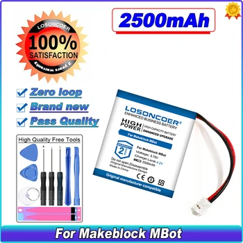 LOSONCOER 2500mAh סוללה חדשה עבור Makeblock MBot