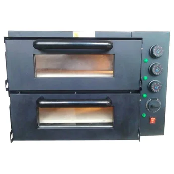 NB300 מפעל ישיר מחיר תנור פיצה בייקר עבור בית עסק קטן כפול הסיפון מצנם לחם/עוגה/עוגיות