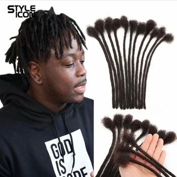 Styleicon Remy 100% שיער אדם קולעת שיער ארגה שיער ראסטות תוספות שיער ניתן לצבוע מולבן