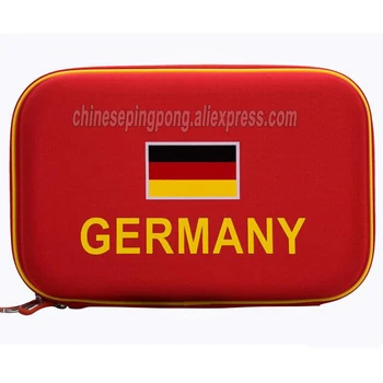 SUNFLEX טניס שולחן מקרה גרמניה הנבחרת הלאומית התרמיל כיכר דלעת פינג פונג תיק תיק