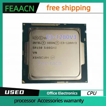 Usado מעבד Xeon E3-1280v3 SR150 3.6 GHZ 4núcleos LGA1150 8MB 82W 22nm-E3 1280V3 processador