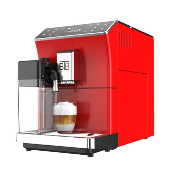 איכות גבוהה מסחרי באופן אוטומטי לחלוטין אספרסו מכונת קפה עם מטחנה