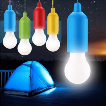 הוביל קמפינג אור LED נורות מנורת תלייה חיצוני האורות באוהל לילה אור אור פנס קמפינג מנורה אור חירום