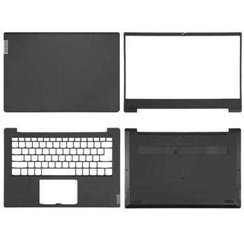 המחשב הנייד החדש LCD הכיסוי האחורי העליון בתיק/ הלוח הקדמי/Palmrest/Bottom Case For Lenovo IdeaPad S340-14 S340-14IWL S340-14API 2019 שחור