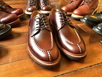 הרשמי עיצוב דרבי גברים נעליים נמוכה העליונה גודייר-Welted עסקי עור אמיתי נעלי שמלה לחתונה נעלי גברים