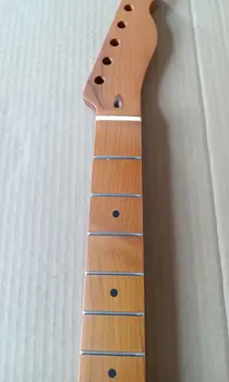 חדש אפוי מייפל ניטרו צבע מט 22 סריגים בגיטרה חשמלית הצוואר חלקים 25.5 ס 