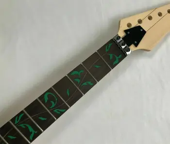 חדש גיטרה חשמלית הצוואר החלפת 24 סריגים רוזווד Fretboard חלקי הגפן שיבוץ