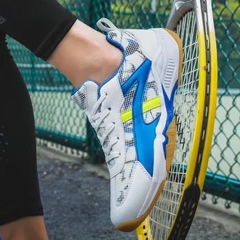 חדש נעלי טניס גברים ונשים מקצועי לנשימה נעלי בדמינטון אור נעלי טניס כדורעף נעלי גברים
