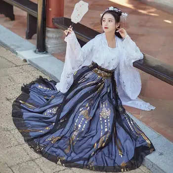 חדש סינית מסורתית תחפושת Hanfu נשי נסיכת פיות חצאית אלגנטית מגמת אופנה ילדה אסיאתית רטרו להתלבש קוספליי