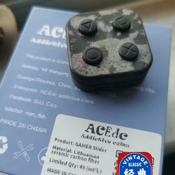 יד שנייה-של-הדפסה Acedc הישן סאו גיימר מותג פחמן סוס חומר קופסא מקורית