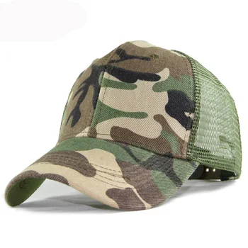 כובע בייסבול חיצונית כובעי ספורט פנאי צבא הסוואה כובע קרם הגנה ברווז הלשון כובע Snapback כובעי גברים, נשים, כובעי הסוואה