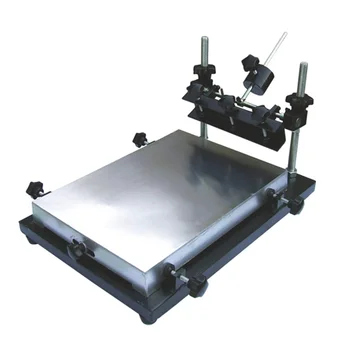 מדריך PCB SMT שבלונה מכונת הדפסה שולחן 320*440mm הדפסת מסך שולחן דיוק גבוה להדביק הלחמה המדפסת