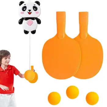מקורה שולחן טניס מאמן פינג פונג הדרכה עצמית צעצועים עם Adjusatble מחרוזת פינג פונג הדרכה עצמית צעצועים אימונים המכשיר