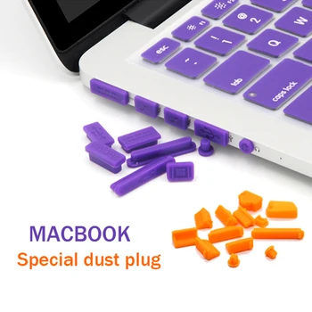 סיליקון אבק פקק עבור ה-Macbook Pro אוויר 13 14 15 16 אינץ מחשב נייד USB הוכחת אבק מכסה פקק נייד אבק Plug 5pcs/9pcs/12pcs