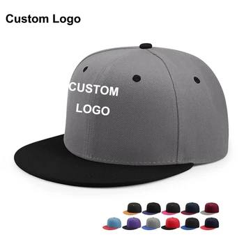 סמל מותאם אישית למבוגרים כובע Snapback רקמה או הדפסה שטוחה ביל כובעים את הלוגו ספורט פנאי בייסבול Casp שמש כובעים