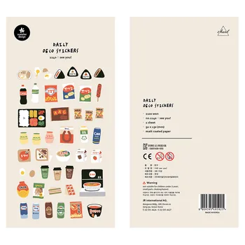 קוריאני לייבא מותג Suatelier מכולת מזון נייר מדבקות רעיונות Diy יומן יומן נייר מדבקה עיצוב
