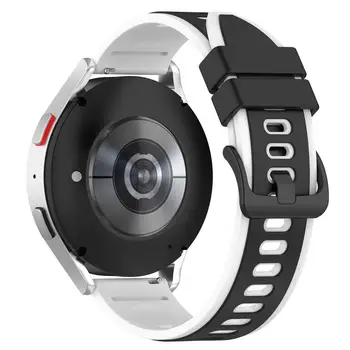 שני צבעים עיצוב חדשני סיליקון הלהקה עבור Samsung Watch5 Watch5 Pro Watch4 לצפות 5 Pro רצועת ספורט רצועת הלהקה
