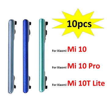 10Pcs/Lot החדש Xiaomi Mi 10 Pro / Mi 10T לייט צד מפתחות מפתח כוח, לחצני עוצמת קול לחצן החלפת