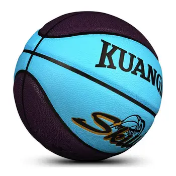 Kuangmi ססגוניות ילדים בגודל 5 משחק כדורסל נשים גברים ירי מאמן הכדור הרשמי חיצוני מקורה אימון כדורסל כדורסל רחוב