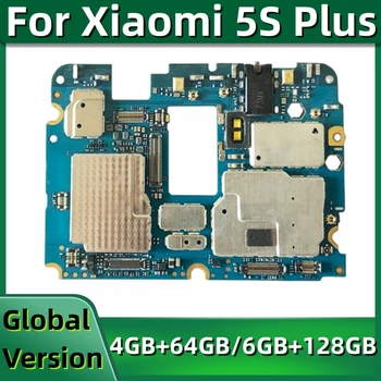 מקורי סמארטפון Mainboard Xiaomi Mi 5 פלוס, לוח צלחת עם הגלובלית MIUI מותקנת מערכת, MB, 64GB, 128GB, 2016070